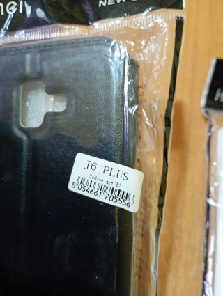 COVER A LIBRO PER SAMSUNG GALAXY J6 PLUS NUOVA