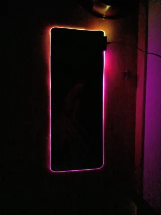 Alfombrilla Gaming RGB Negra