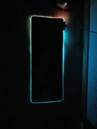 Alfombrilla Gaming RGB Negra
