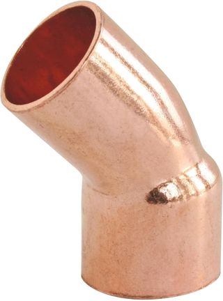 SEMI-CURVA 45º COBRE M/H