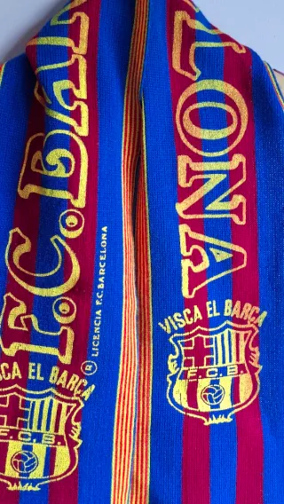 Bufanda FC Barcelona Vintage