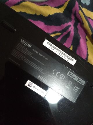 Console Nintendo Wii U Nera