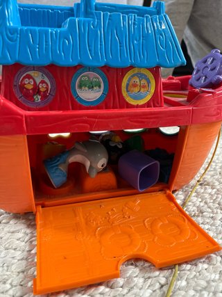 Barco Vtech Arca de Noé piezas actividades