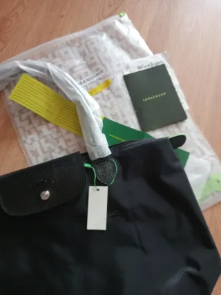 Bolso Longchamp Negro Talla L