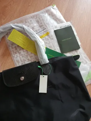 Bolso Longchamp Negro Talla L