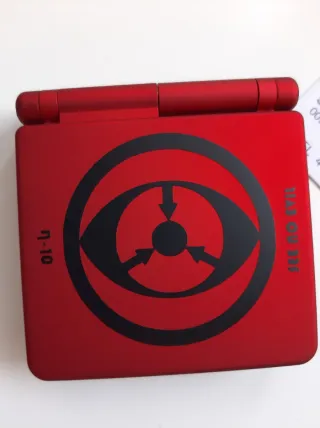 Nintendo GBA SP IPS Rojo Terciopelo