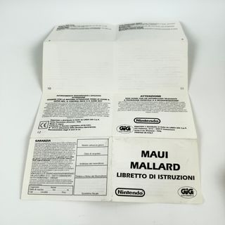 Donald Duck in Maui Mallard SNES GIG Completo PAL