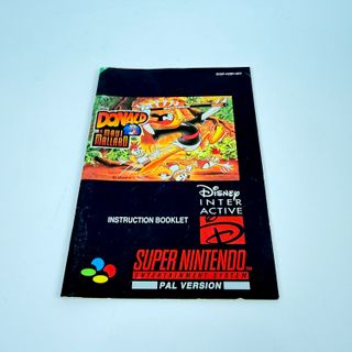 Donald Duck in Maui Mallard SNES GIG Completo PAL