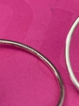 Pendientes aro perla Tous plata