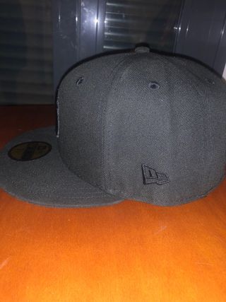 Gorra New Era Negra NY 59FIFTY Talla 7 3/8