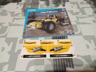 Lego Buggy 4x4 Amarillo compatible