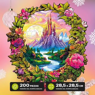 NUEVO -  Puzzle de Madera Bosque mágico 200 Piezas