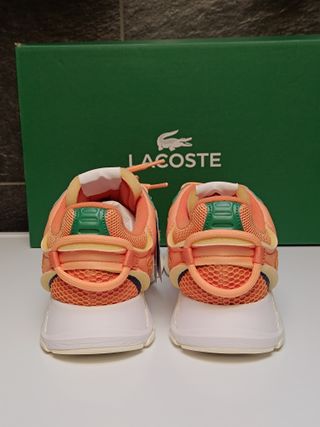 Scarpe Lacoste Uomo donna Blu/Arancioni sneakers