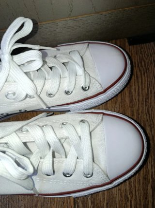 Zapatillas blancas mujer número 40