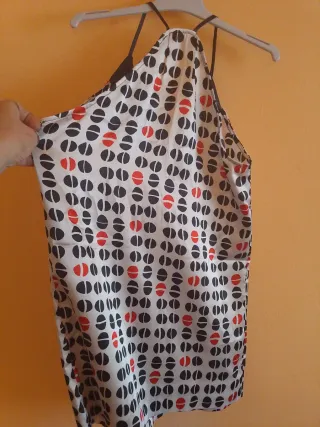 Blusa lencera Zara Talla XS Estampada