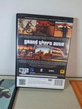 Gioco Grand Theft Auto San Andreas PS2 gta