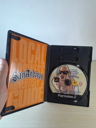 Gioco Grand Theft Auto San Andreas PS2 gta