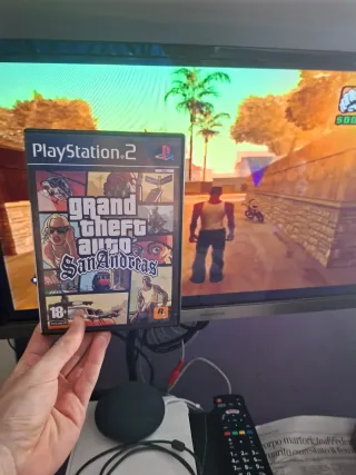 Gioco Grand Theft Auto San Andreas PS2 gta