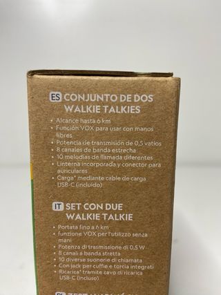 : Walkie Talkies National Geographic 6km