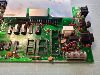 COMMODORE VIC20 TEST BOARD DIP SOCKET HOLE FULL OK