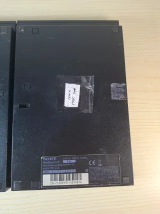 2 Console PS2 Slim Nere Non Funzionanti