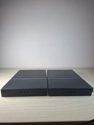 2 Console PS2 Slim Nere Non Funzionanti