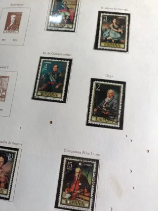Sellos Centenario Dentado Español