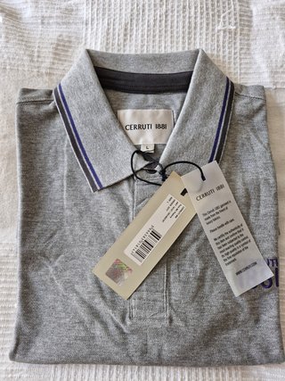 Polo Cerruti 1881 Gris Hombre