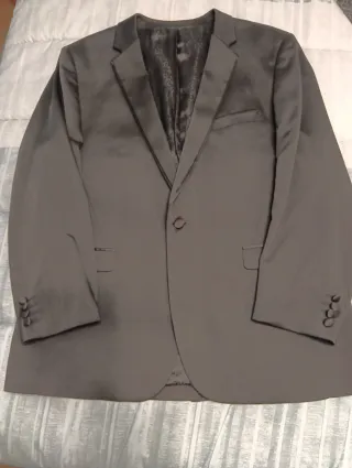 Traje de Padrino Negro con Chaleco