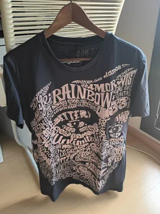 Camiseta Desigual Talla Única Estampado