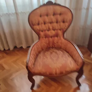 2 Sillones Estilo Luis XV/Isabelino