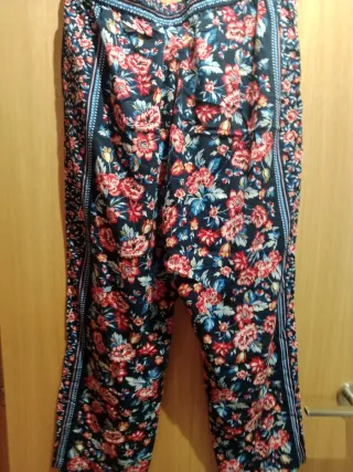 Pantalón fluido flores Springfield T.44