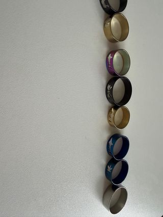 Anillos decorativos para accesorio