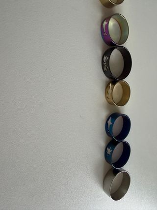 Anillos decorativos para accesorio