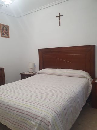 Dormitorio completo madera maciza