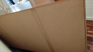 Mueble con baldas y 4 cajones