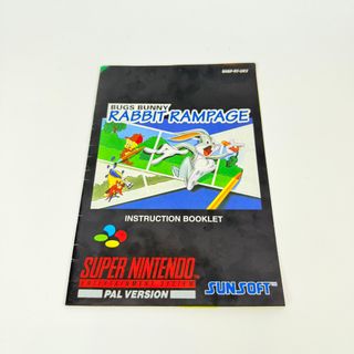 Bugs Bunny Rabbit Rampage SNES PAL ITA GIG