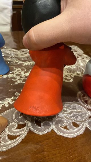 Gruppo 4 statuine bimbi Lillo