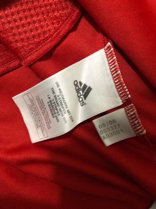 Camiseta Liverpool 06/08 Adidas Roja