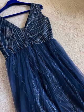 Abito da cerimonia blu