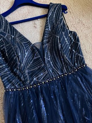 Abito da cerimonia blu