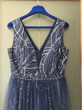 Abito da cerimonia blu