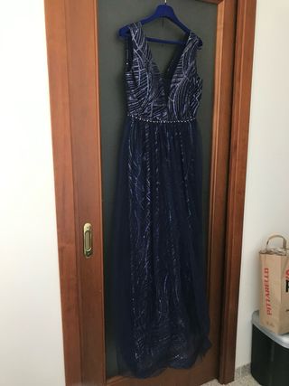 Abito da cerimonia blu