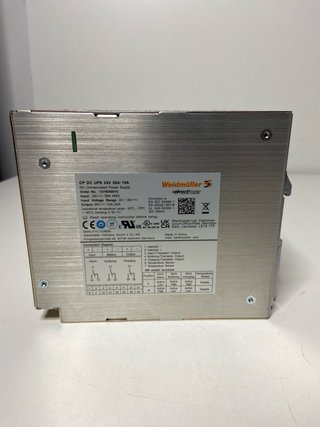 : Control de alimentación Weidmüller CP DC UPS