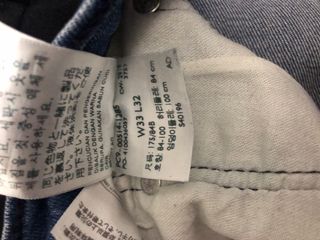 Levi's 514 Straight Fit W33 L32