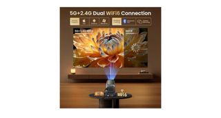 Proyector Portátil 1080P WiFi 6 4K