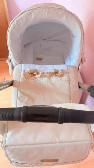 Carro Bebecar Hipo Beige