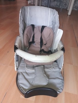 Carro Bebecar Hipo Beige