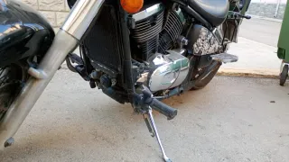 Kawasaki Vulcan Cruiser Negra
