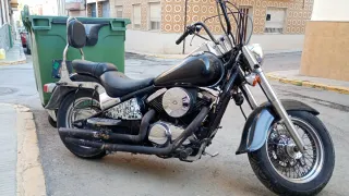 Kawasaki Vulcan Cruiser Negra